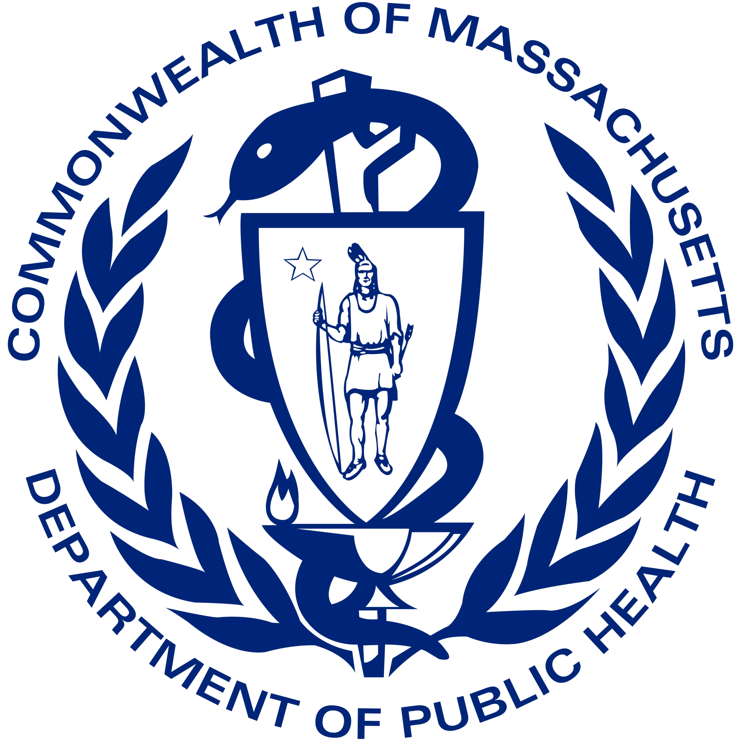 Commonwealth of Massachusetts Department of Public Health (MADPH) logo